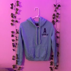 Cyan American eagle hoddie